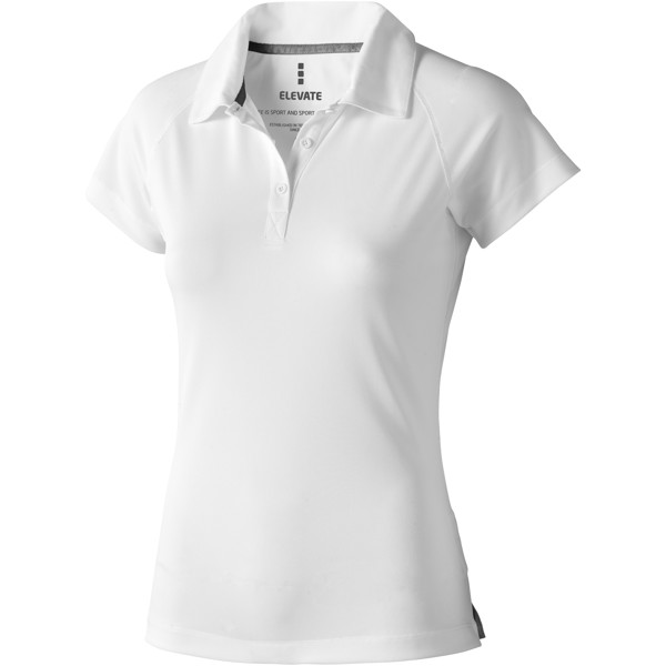 Polo Cool fit de manga corta para mujer "Ottawa" - Blanco / M