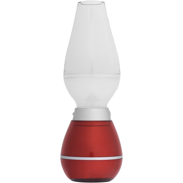 Hurricane lantern light with blow sensor