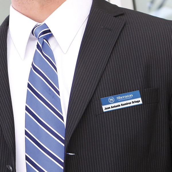 Id Badge Bindel - White