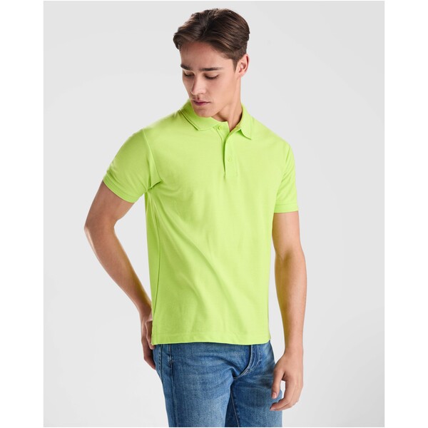 Pegaso Premium short sleeve men's polo - Garnet / 2XL