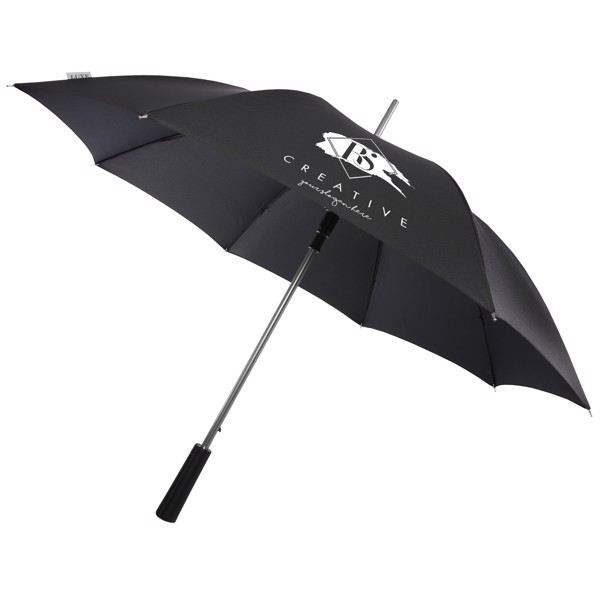 Pasadena 23" auto open umbrella with aluminium shaft - Silver