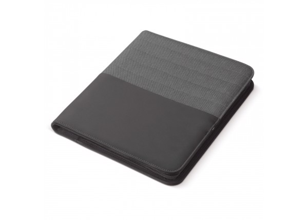 Deluxe A4 tech portfolio with wireless charger 5W - Black