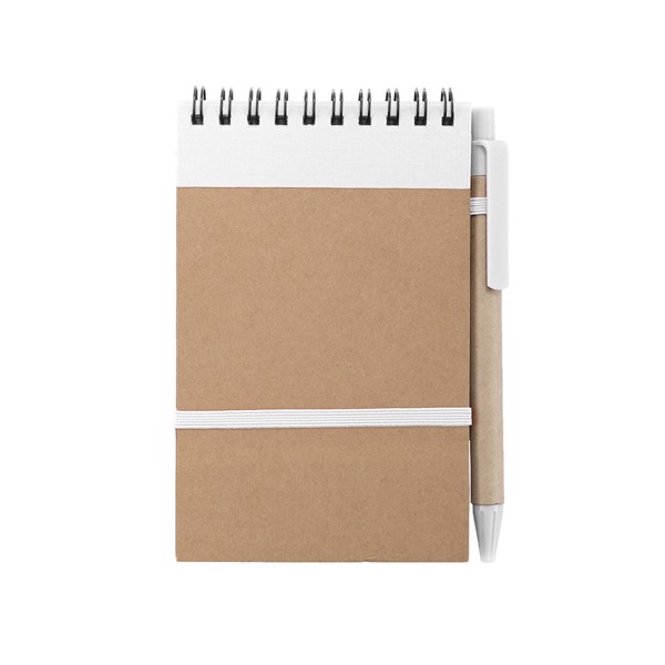 Notebook Ecocard - White