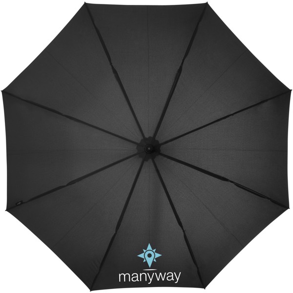 Noon 23\" auto open windproof umbrella - Black