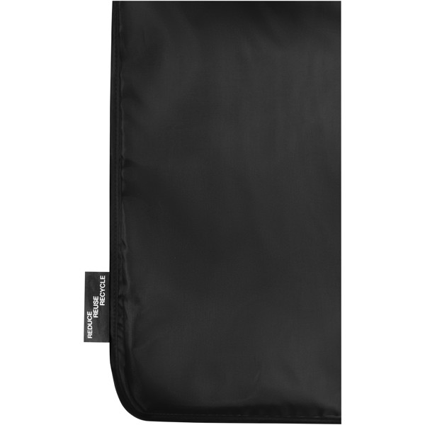 Ash RPET large foldable tote bag 14L - Black