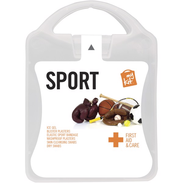MyKit Sport First Aid Kit - Transparent White
