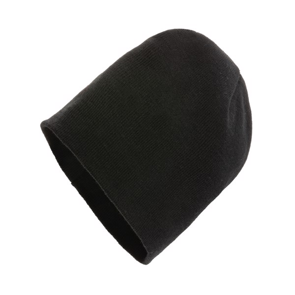 Impact AWARE™ classic beanie with Polylana® - Black