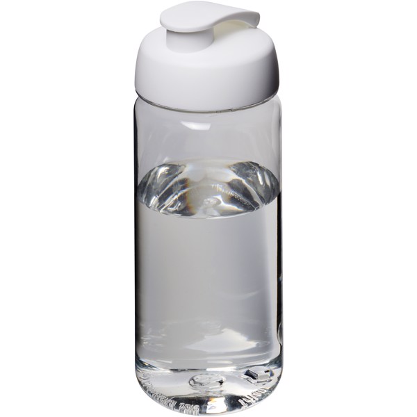 H2O Active® Octave Tritan™ Bidón deportivo con Tapa Flip de 600 ml - Transparente / Blanco