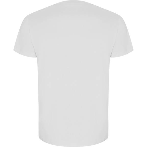 Golden short sleeve men's t-shirt - White / roly-L