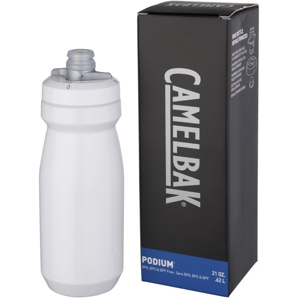 Botella de 620 ml "Podium" - Blanco