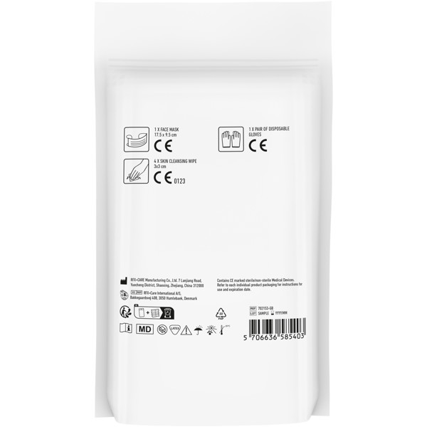 MyKit Protection Kit with paper pouch - White