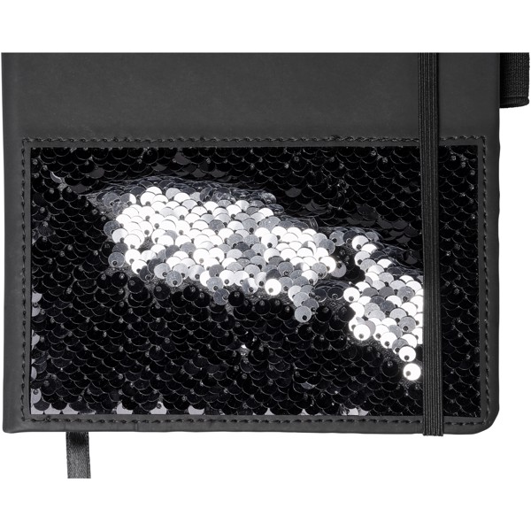 Sequin A5 notebook