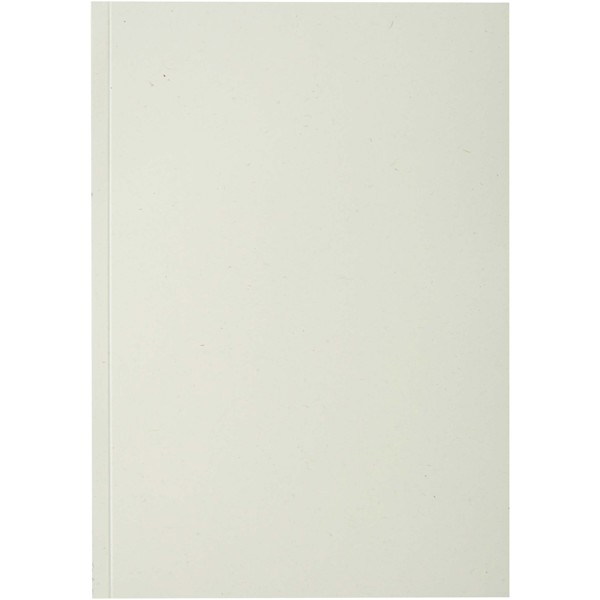 Novella Austen A5 recycled soft cover notebook - 100 sheets - Ivory White