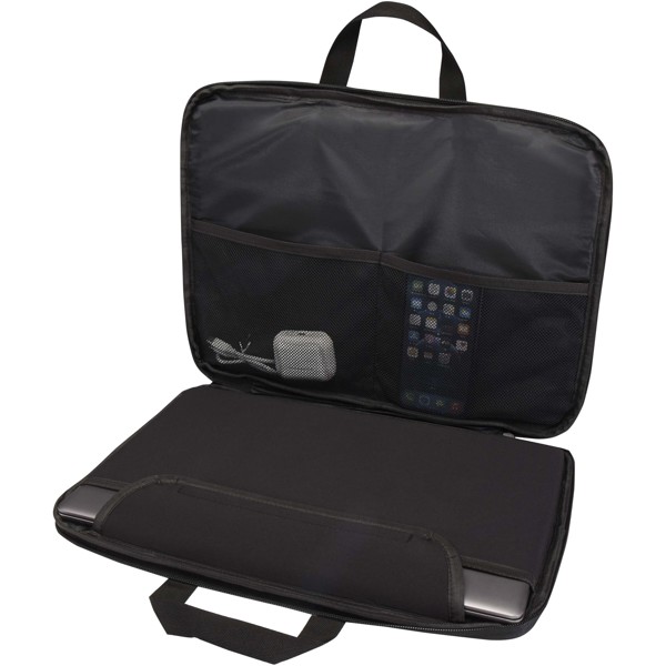 Libra 14” 2-in-1 GRS recycled laptop case 3L - Heather Charcoal