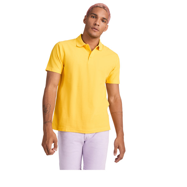 Austral short sleeve unisex polo - White / S