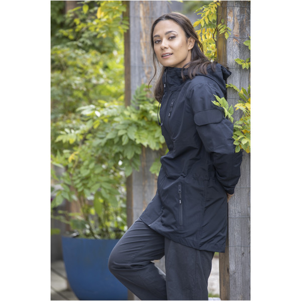 Kai unisex lightweight GRS recycled circular jacket - Black / 2XS