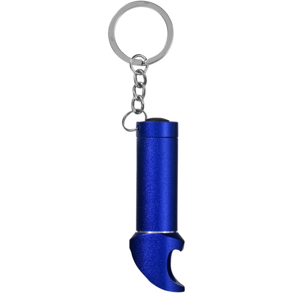 Lobster keychain light and bottle opener