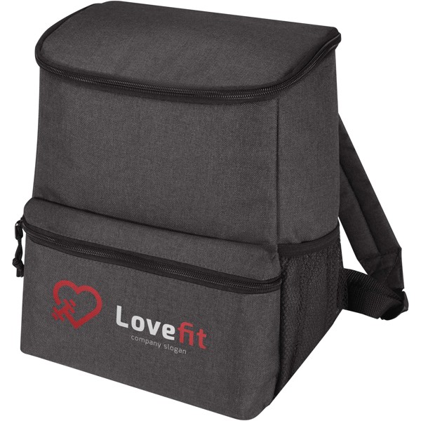 Tundra GRS RPET cooler backpack 12L - Heather Charcoal