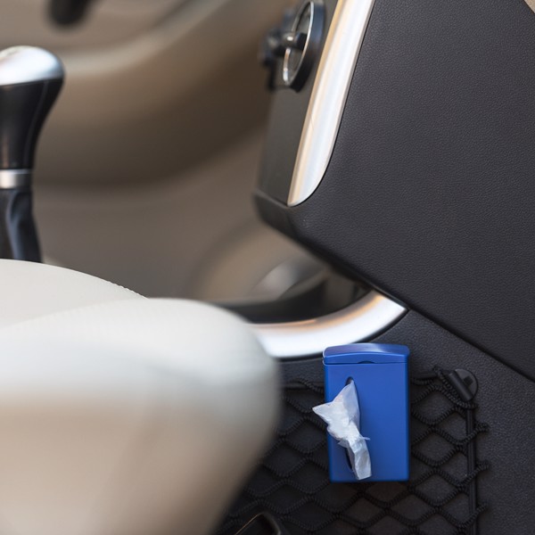 Waste Bag Dispenser Bluck - White