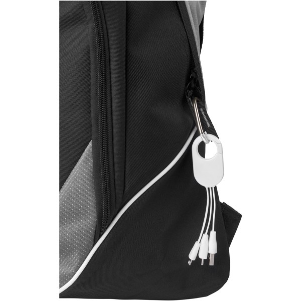 Troop 3-in-1 charging cable - White