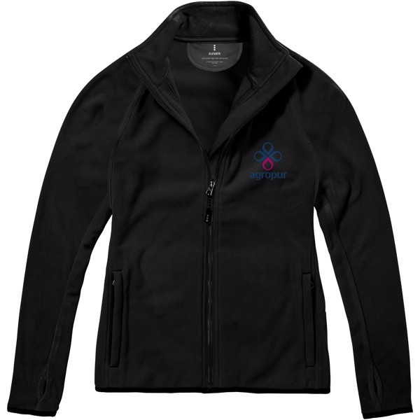 Brossard women's full zip fleece jacket - Black / XS