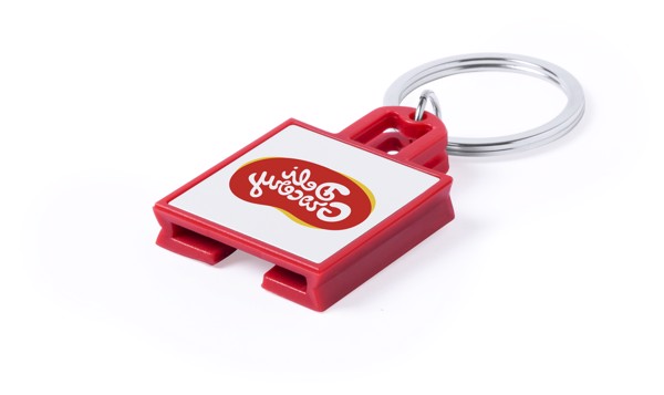 Keyring Coin Fliant - Yellow