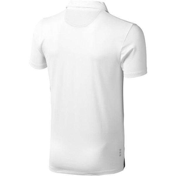 Markham short sleeve men's stretch polo - White / XS