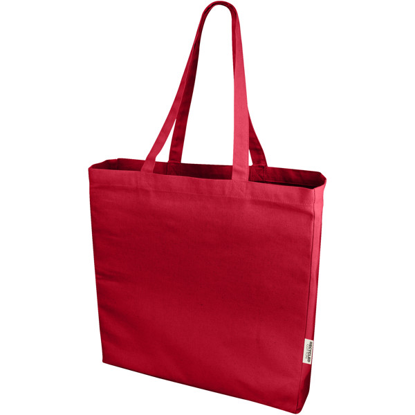 Odessa 220 g/m² GRS recycled tote bag 13L - Red