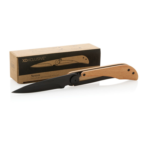 Nemus FSC® Luxury Wooden knife with lock