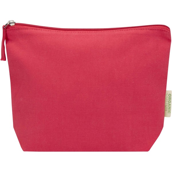 Odisha 180 g/m² OCS organic toiletry bag 1L - Red