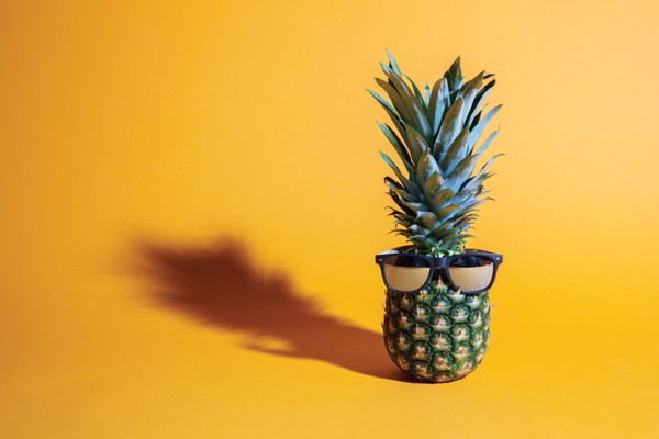 Wheat straw and bamboo sunglasses - Black