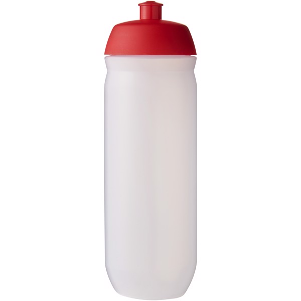 HydroFlex™ Clear 750 ml sportovní lahev - Červená s efektem námrazy / Čirá s efektem námrazy