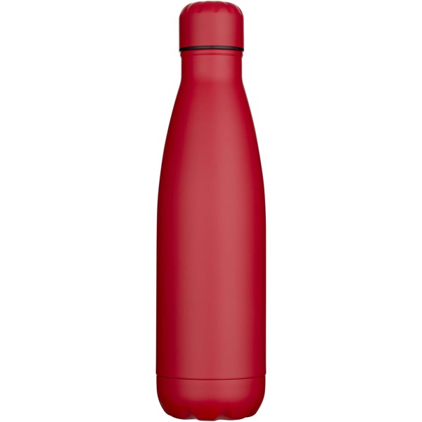 Cove 750 ml RCS recycled single wall stainless steel water bottle - Red