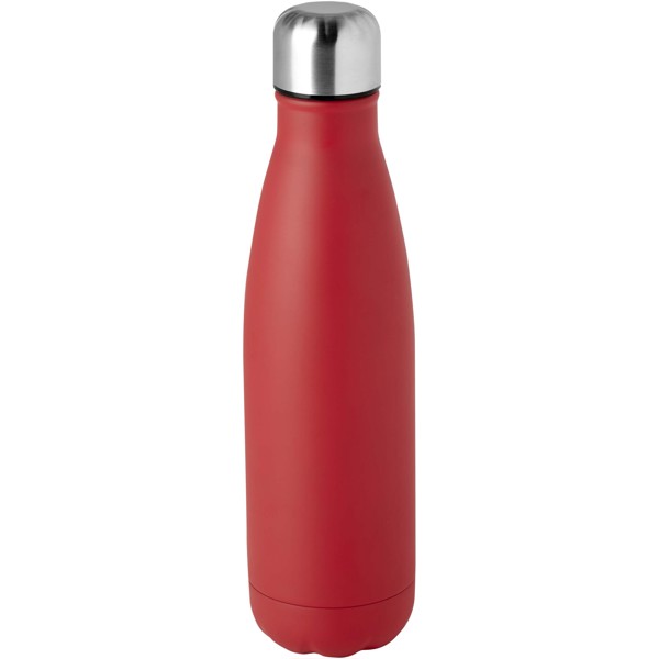 Cove 500 ml RCS certified recycled stainless steel vacuum insulated bottle - Red