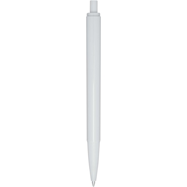 Elsa recycled plastic ballpoint pen (blue ink) - White