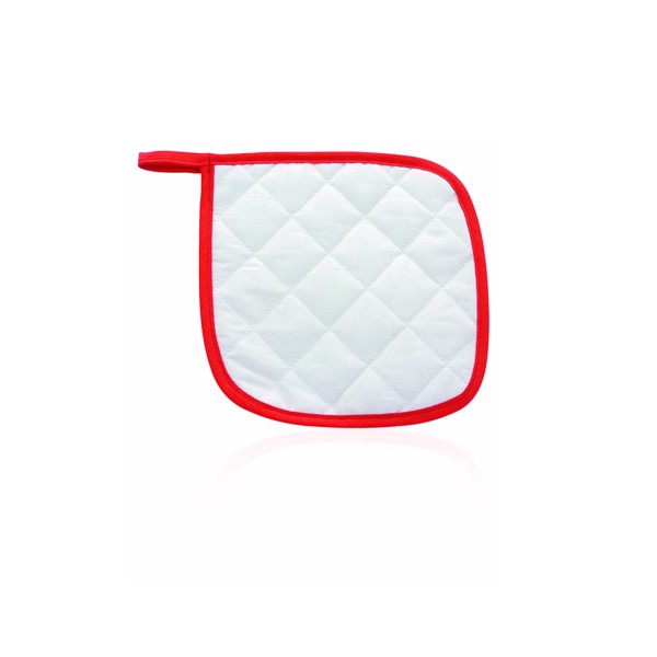 Pot Holder Pot - White / Red