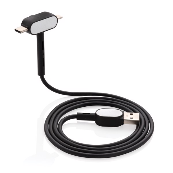 3-in-1 phone stand cable