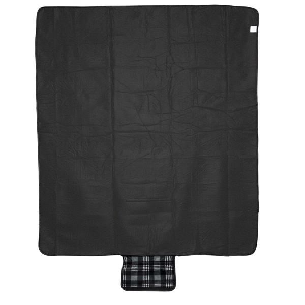 Park fleece blanket - Solid black