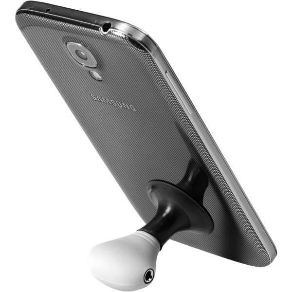 Spartacus 2-in-1 audio splitter and device stand - White