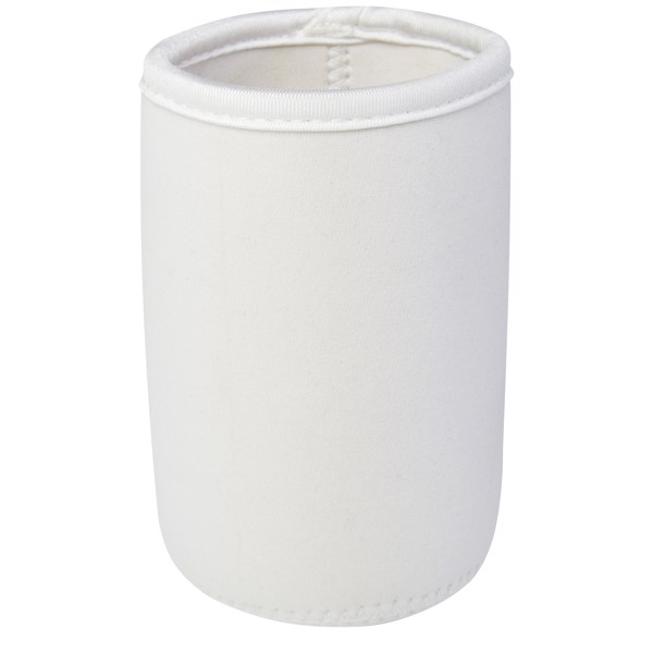 Vrie recycled neoprene can sleeve holder - White