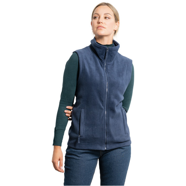 Bellagio unisex fleece bodywarmer - Red / 2XL