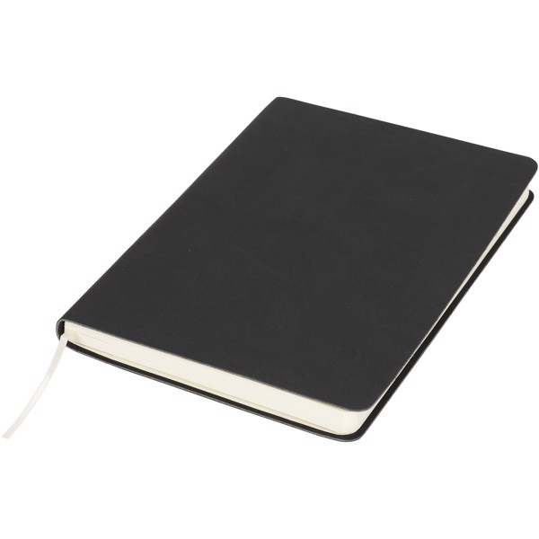 Liberty soft-feel notebook - Solid black