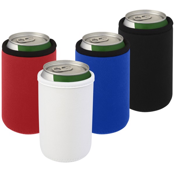 Vrie recycled neoprene can sleeve holder - White