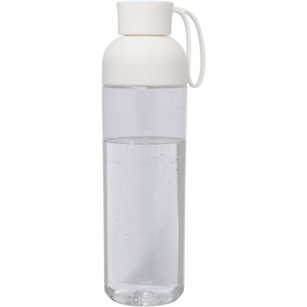Illuminate 600 ml RPET water bottle - White