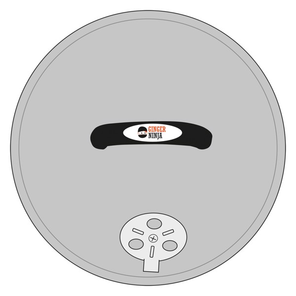 Gril o průměru 30 cm