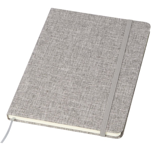 Ramona A5 cotton notebook - Grey