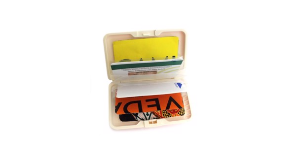 Card Holder Vitox - Yellow
