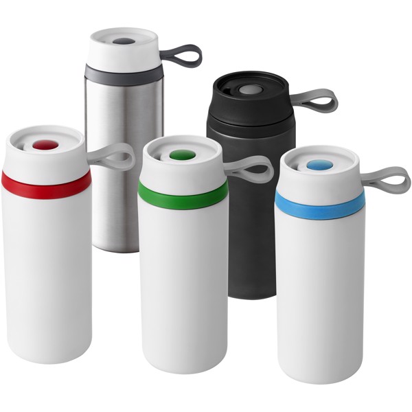 Vodotěsná termoska Flow - Stříbrný