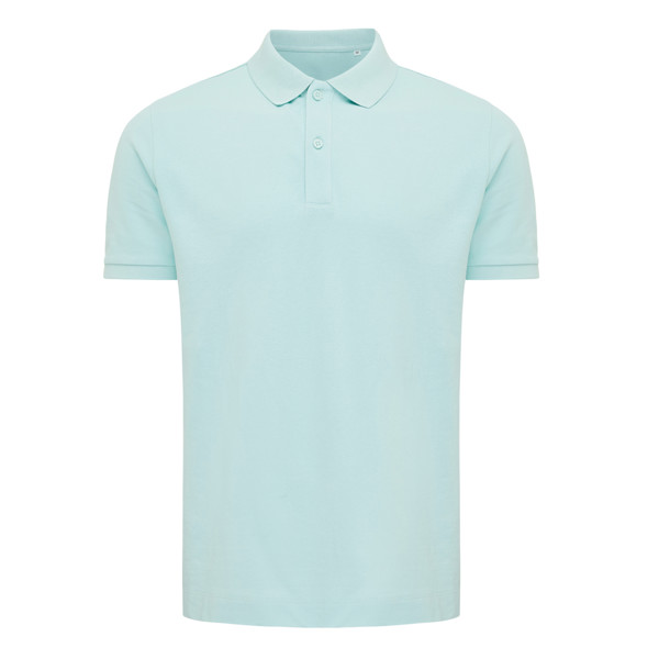IQONIQ Yosemite recycled cotton pique polo - Crushed Mint / L