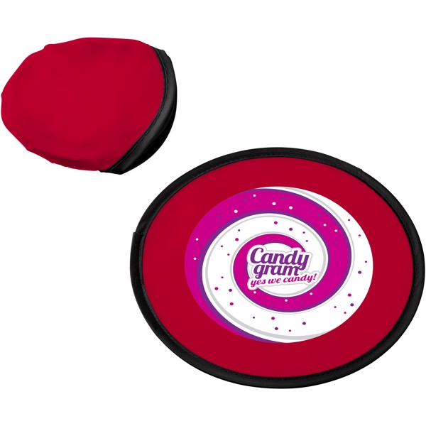 Florida frisbee with pouch - Red
